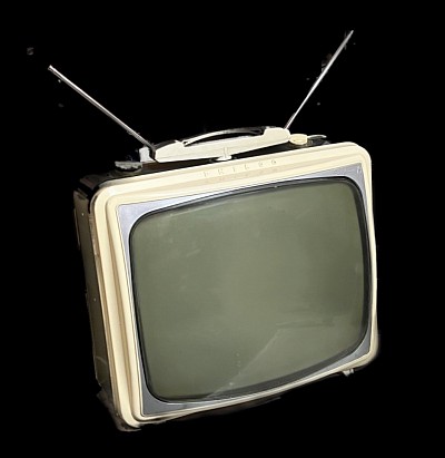 1959 Philco 19” portable TV (briefcase type)