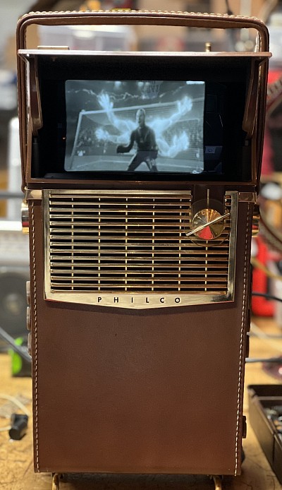 Philco Safsri ( first transistor TV ) 1959